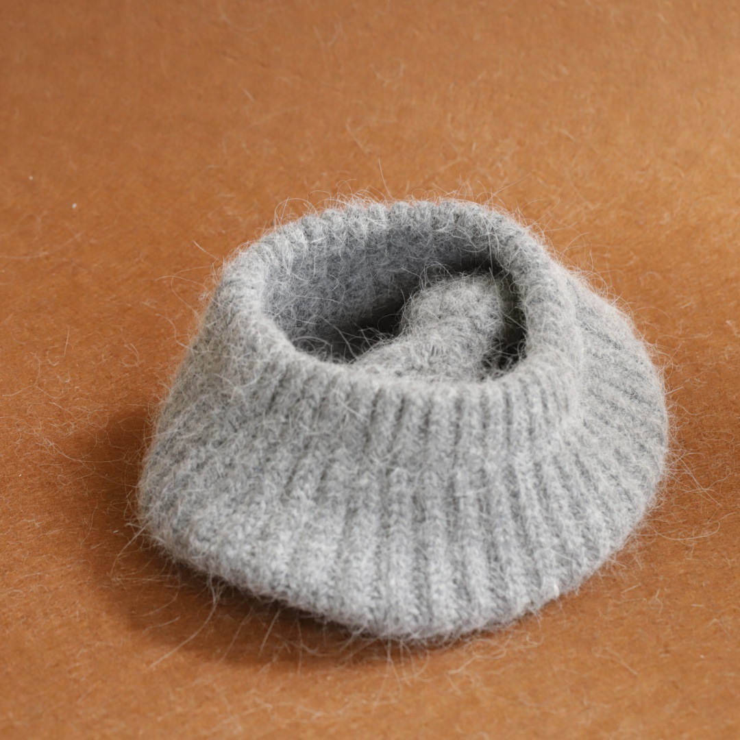 Beret French Wool - Gorro de Punto de Mohair para