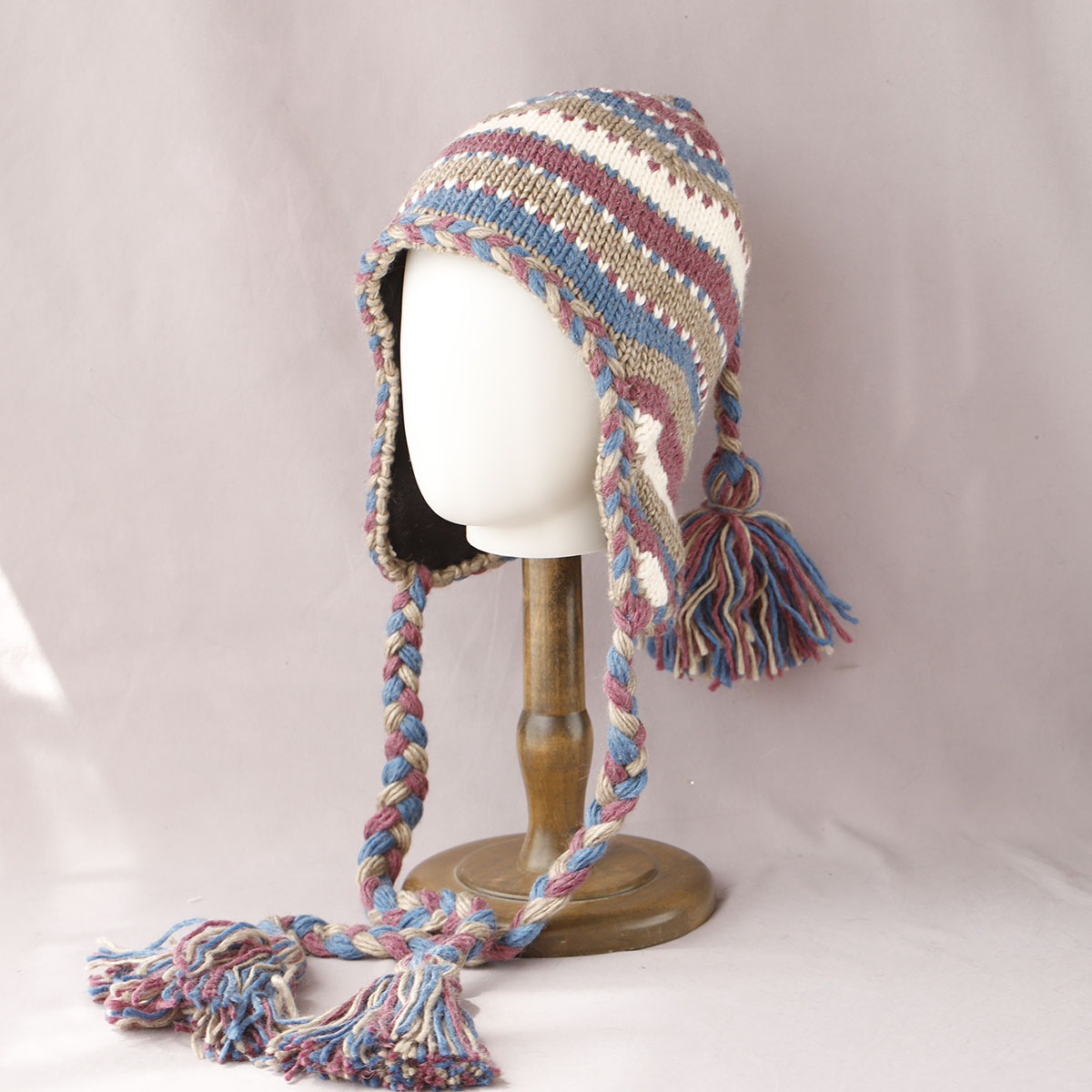 Winter Trapper Hat - Gorro con gancho de mano para