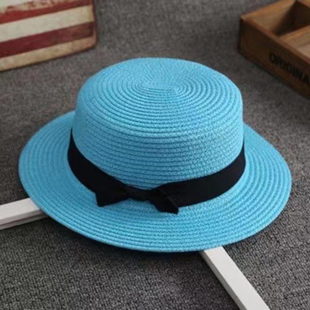 Sun Hat Wide Brim - Sombrero de Paja Tejido a Mano,