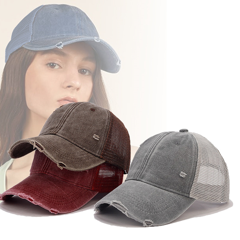 Gorras de camionero de moda pa - Trucker Cap Mesh reseña y precio
