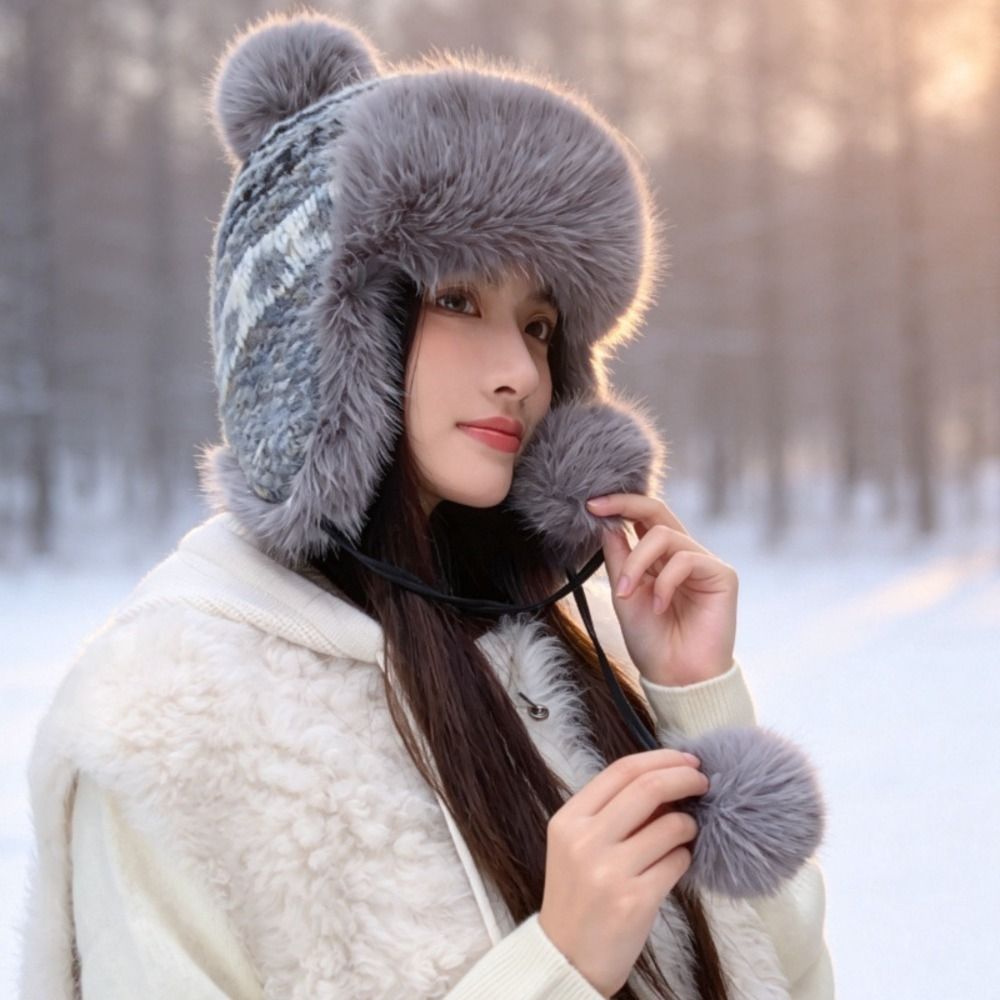 Elegante Gorro de Punto de Pol - Trapper Hat Ear Flap reseña y precio