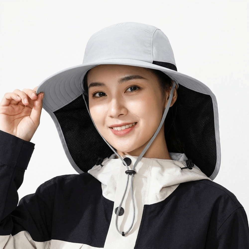 Sombrero de Sol Simple de Ala  - Bucket Hat Cotton reseña y precio