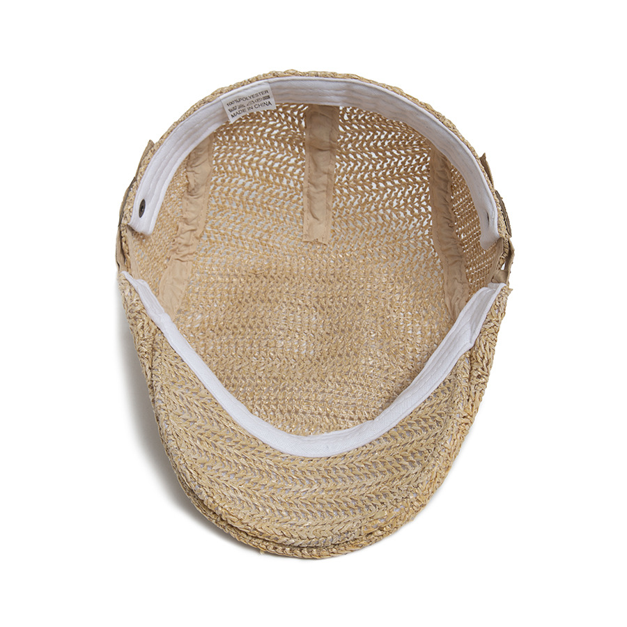 Gorra Plana Estilo Paja para H - Newsboy Cap Ivy reseña y precio