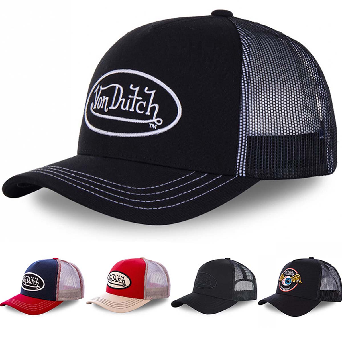 1PC Gorra de Béisbol Casual de - Trucker Cap Mesh reseña y precio