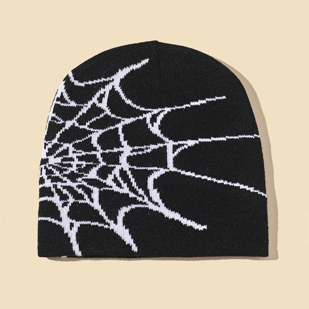 Gorros de punto góticos con pa - Beanie Cuffed Knit reseña y precio