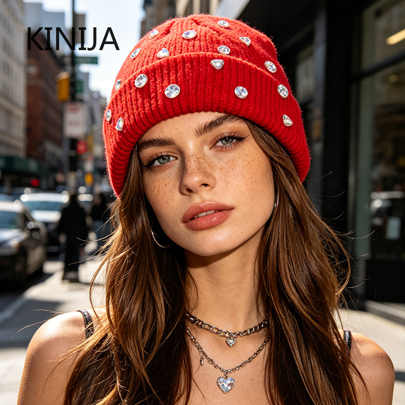 Gorro de invierno de punto par - Beanie Cuffed Knit reseña y precio