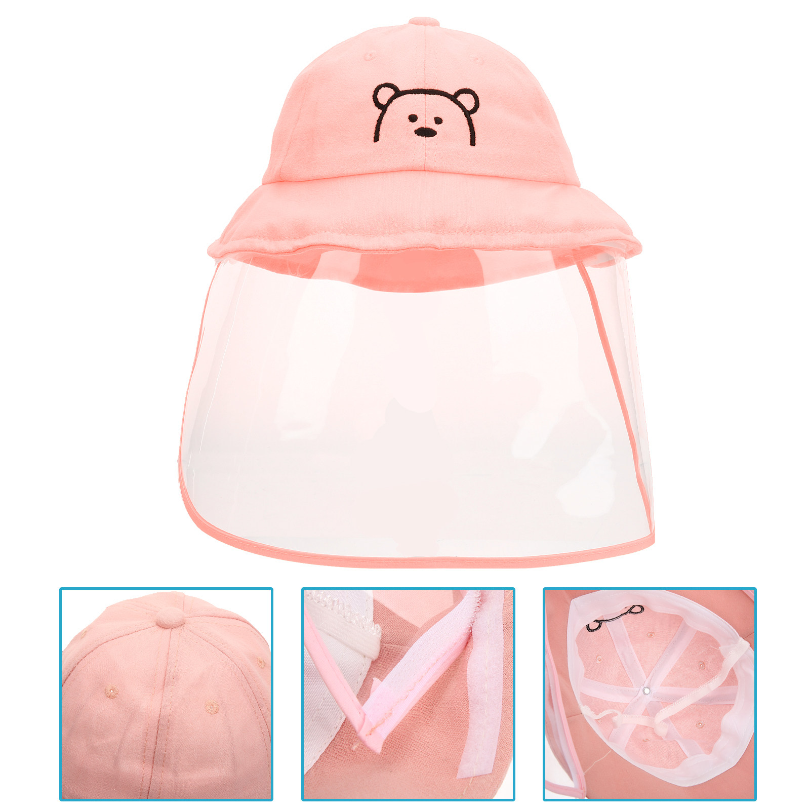 Sombrero de pescador rosa para - Bucket Hat Cotton reseña y precio