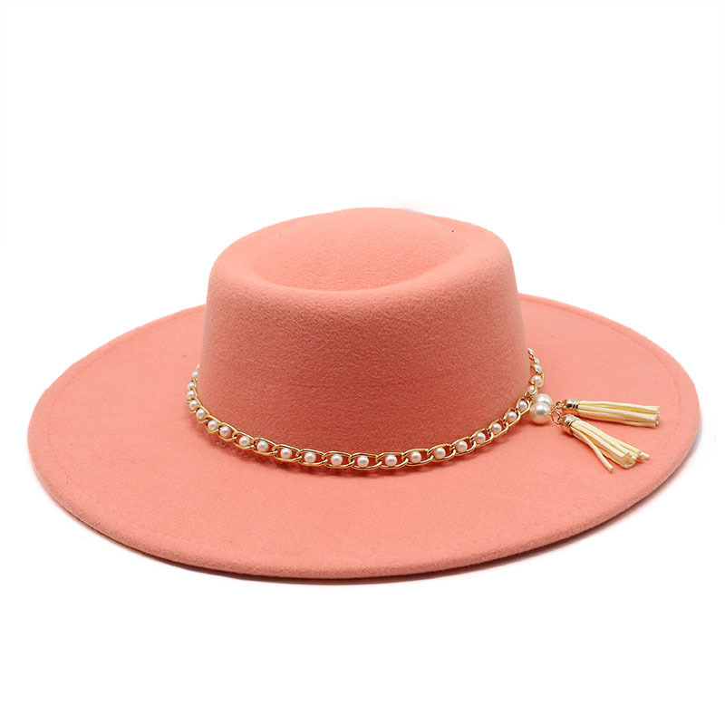Sombrero de alero plano elegan - Fedora Hat Wool reseña y precio