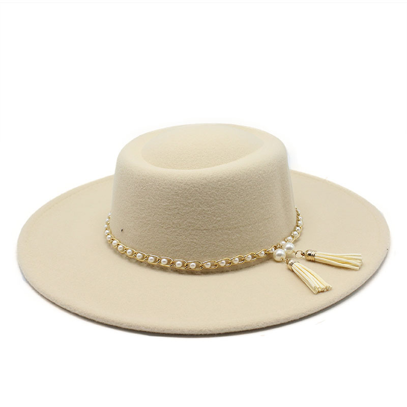 Sombrero de alero plano elegan - Fedora Hat Wool reseña y precio